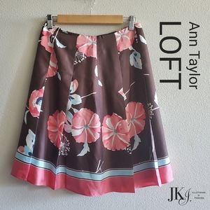 LOFT Ann Taylor Women's Pleated Skirt